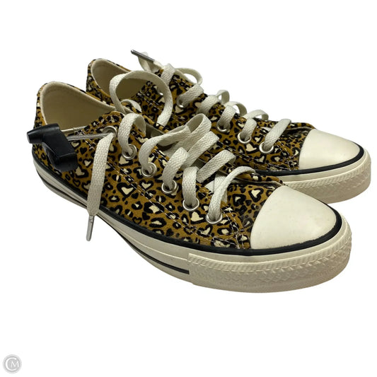 Shoes Sneakers By Converse In Animal Print, Size: 7