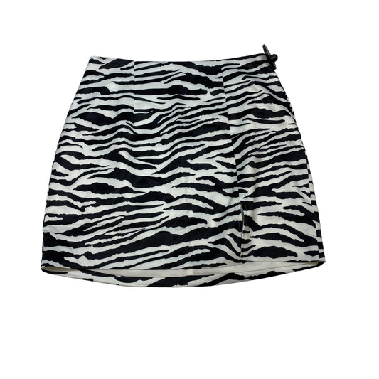 Zebra Print Skirt Mini & Short Clothes Mentor, Size S
