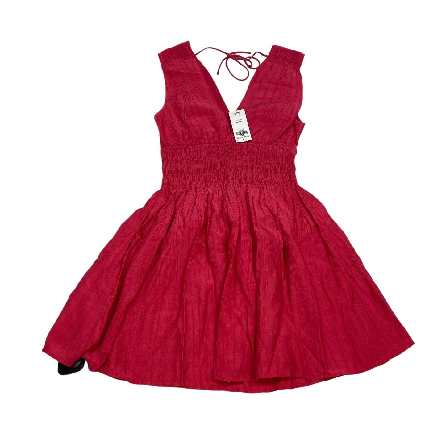 Red Dress Casual Short Abercrombie And Fitch, Size Xs