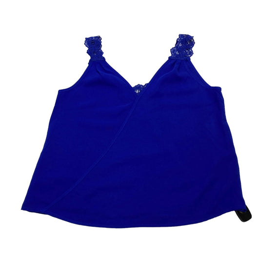 Blue Top Sleeveless Shein, Size S