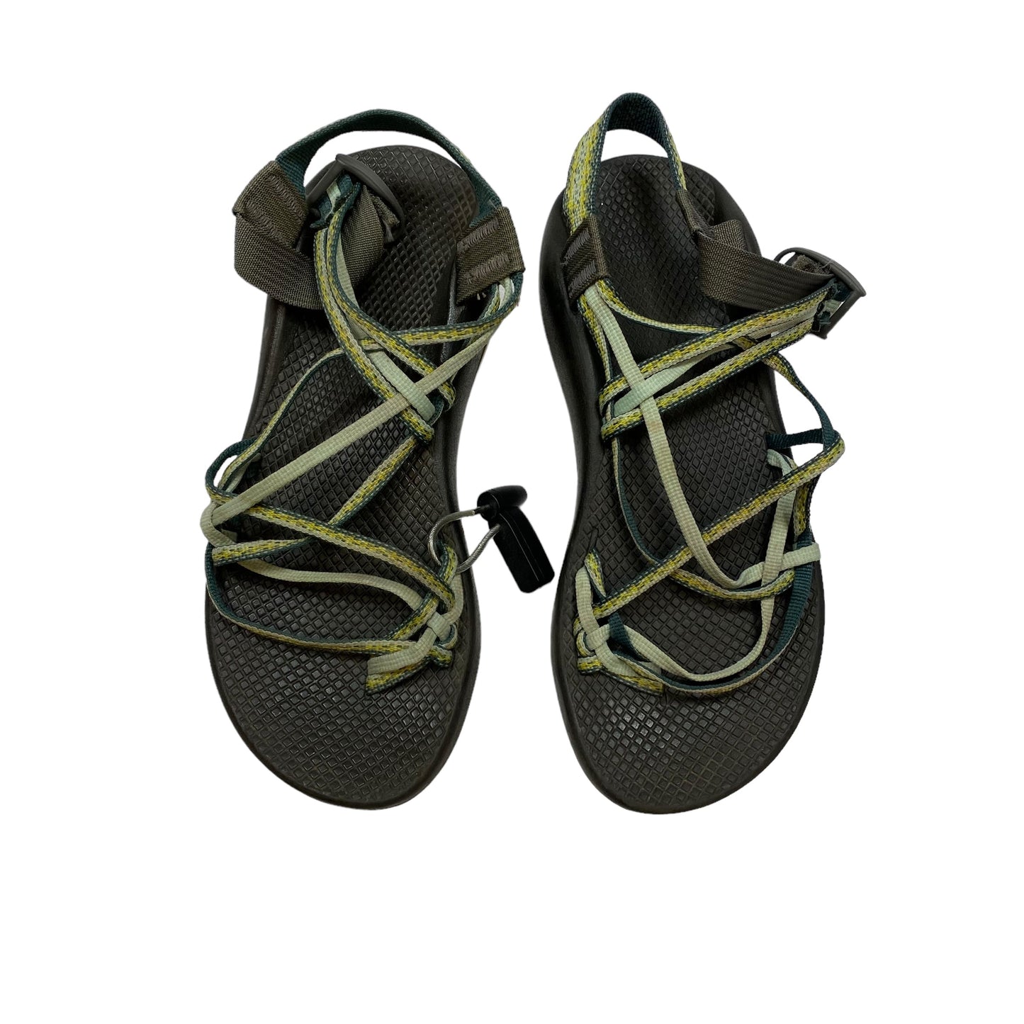 Green Sandals Sport Chacos, Size 9