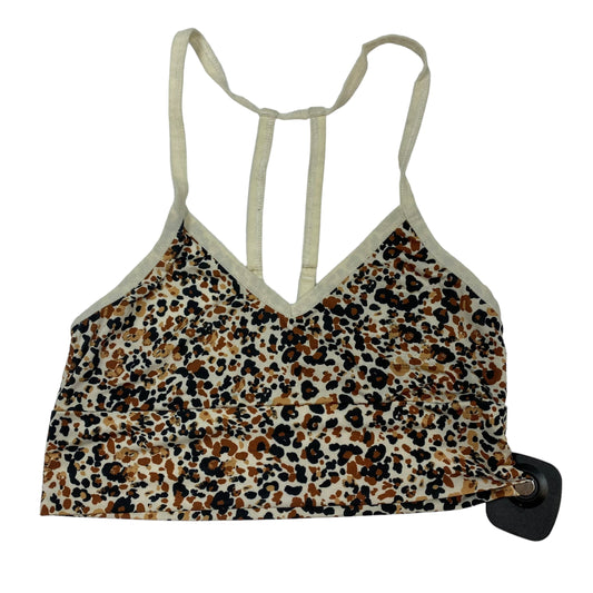 Animal Print Bralette Anthropologie, Size Xxs