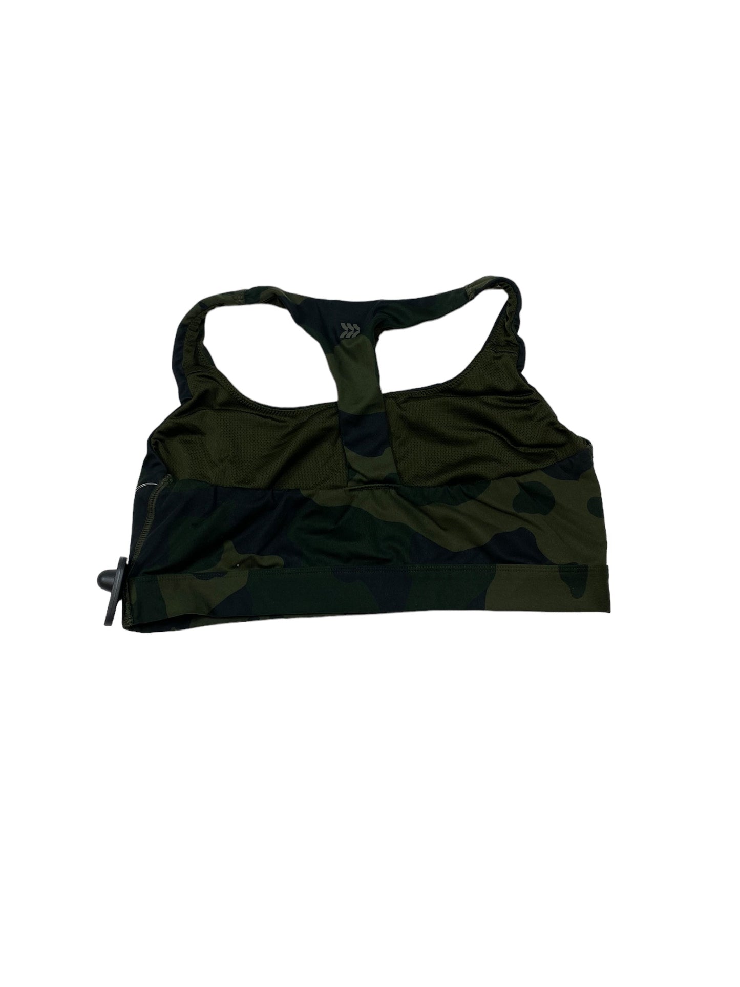 Camouflage Print Athletic Bra All In Motion, Size M