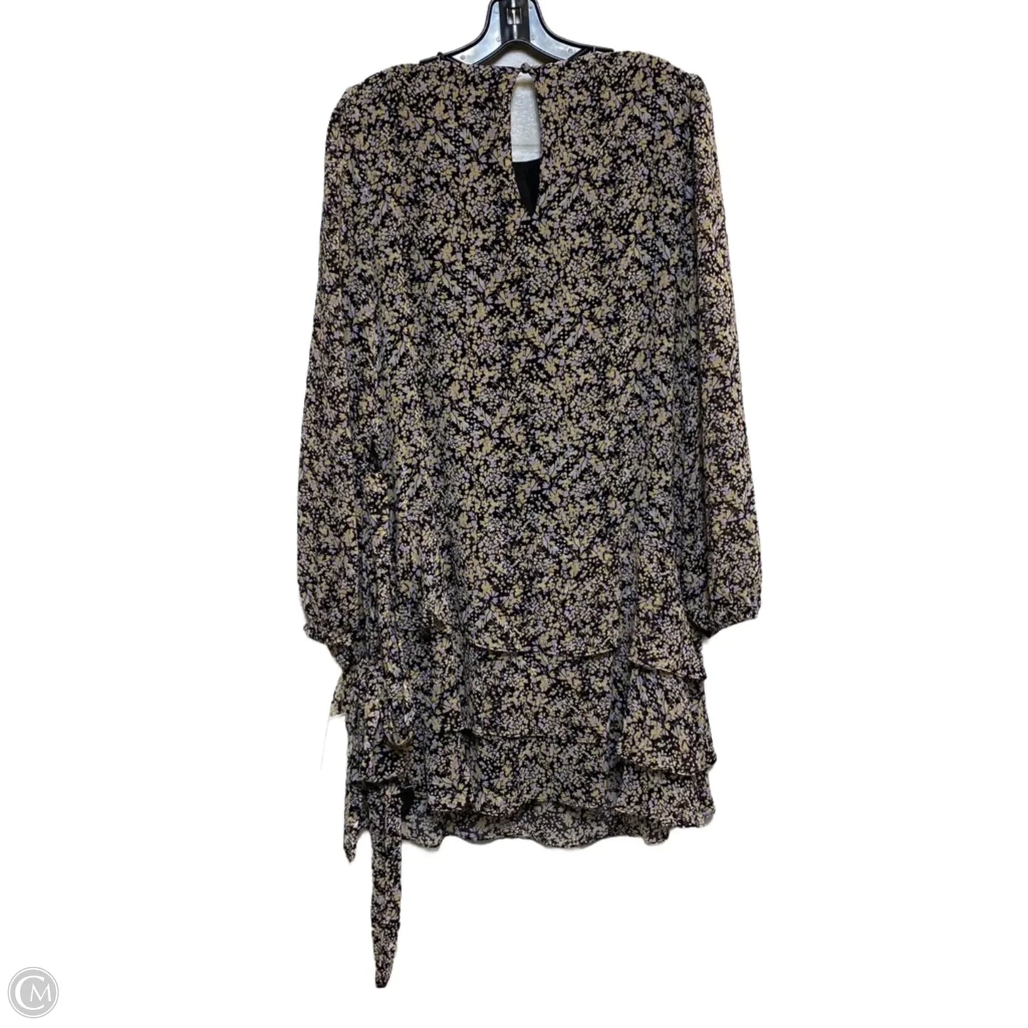 Dress Casual Short By 1.state In Black & Yellow, Size: M