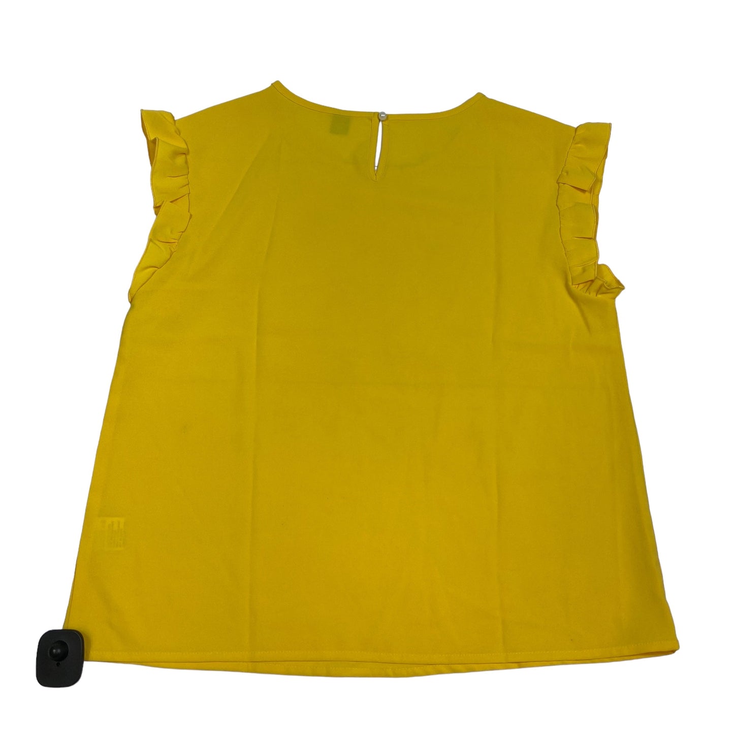 Yellow Top Sleeveless Shein, Size M