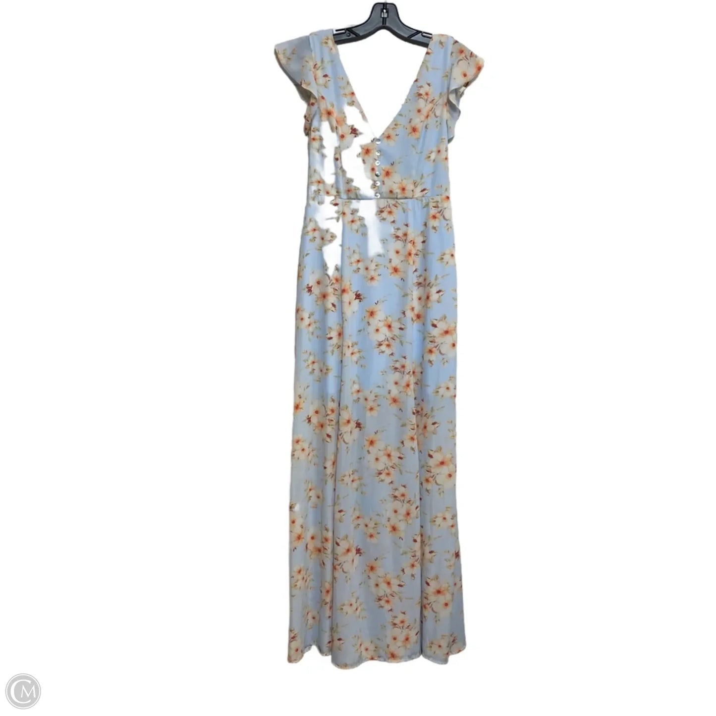 Dress Casual Maxi By Altard State In Blue & Orange, Size: M