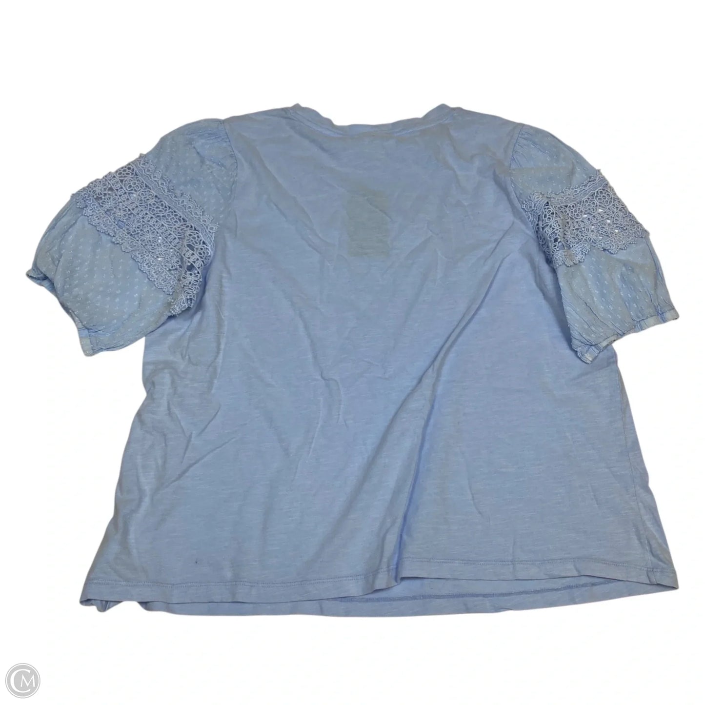 Top Short Sleeve By Crown And Ivy In Blue, Size: Xl