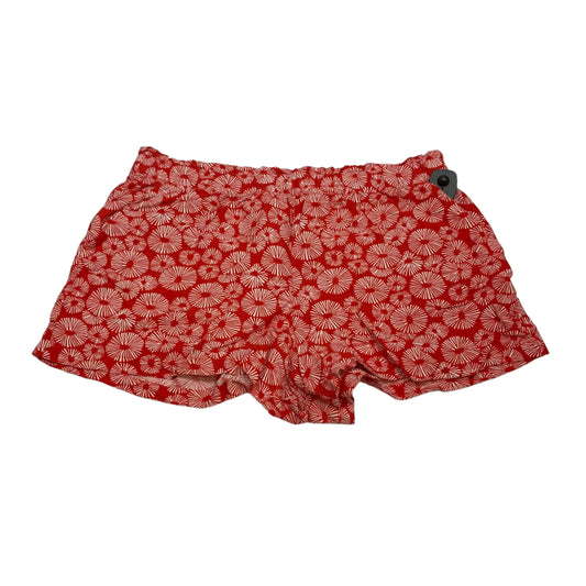 Red & White Shorts Loft, Size Xl