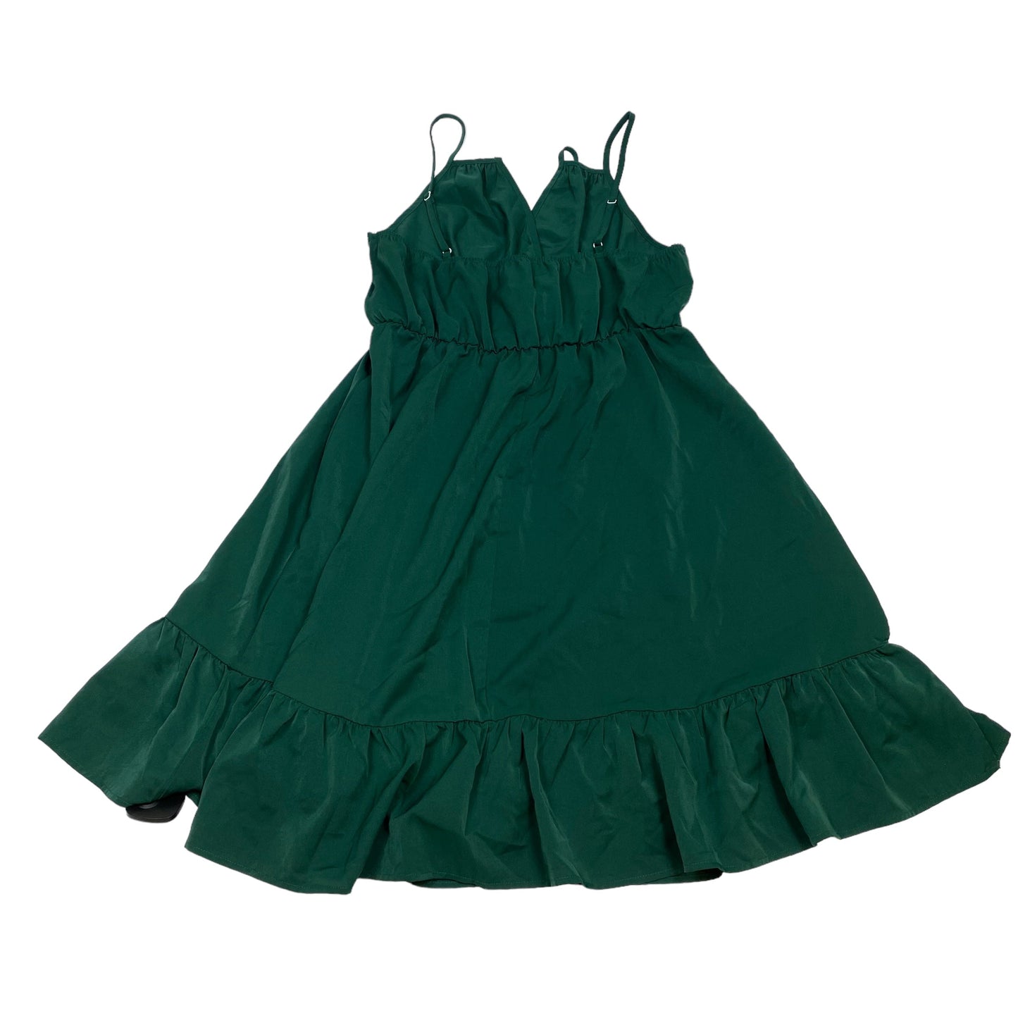 Green Dress Casual Short Shein, Size L