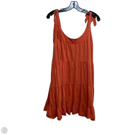 Dress Casual Short By Cato In Orange, Size: L