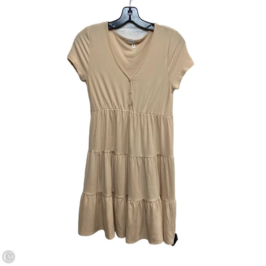 Dress Casual Short By Planet Gold In Peach, Size: M