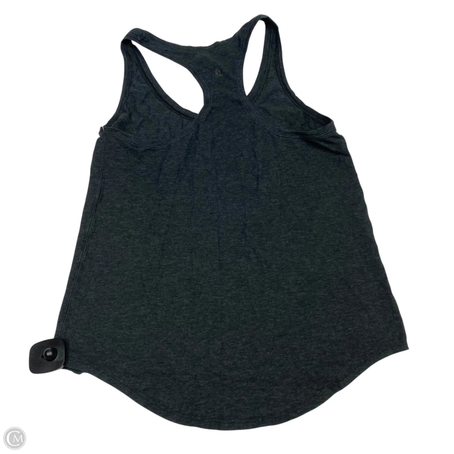 Athletic Tank Top Designer By Lululemon In Grey, Size: S