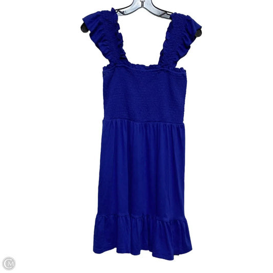 Dress Casual Short By Anrabess In Blue, Size: S