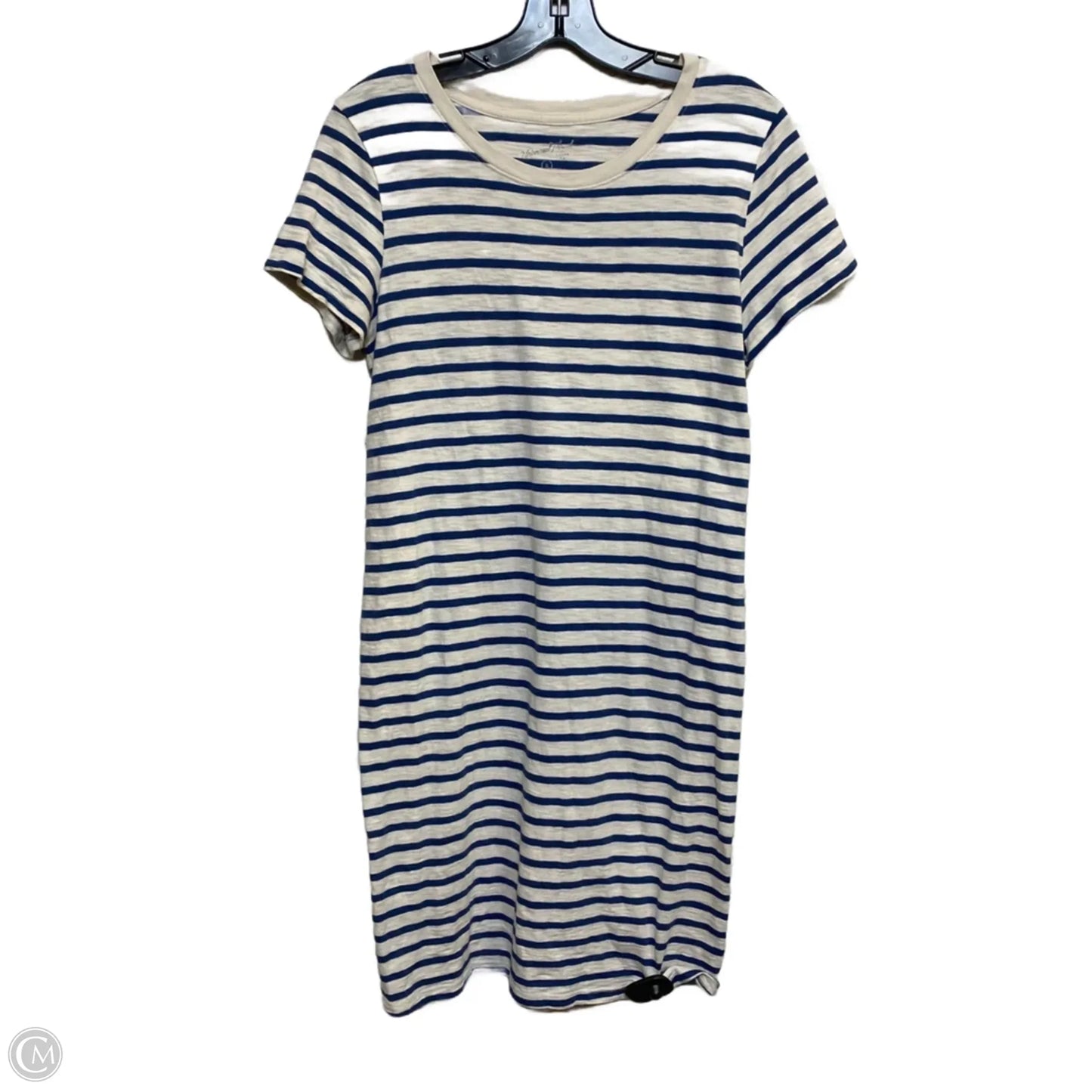 Dress Casual Short By Universal Thread In Blue & Cream, Size: S