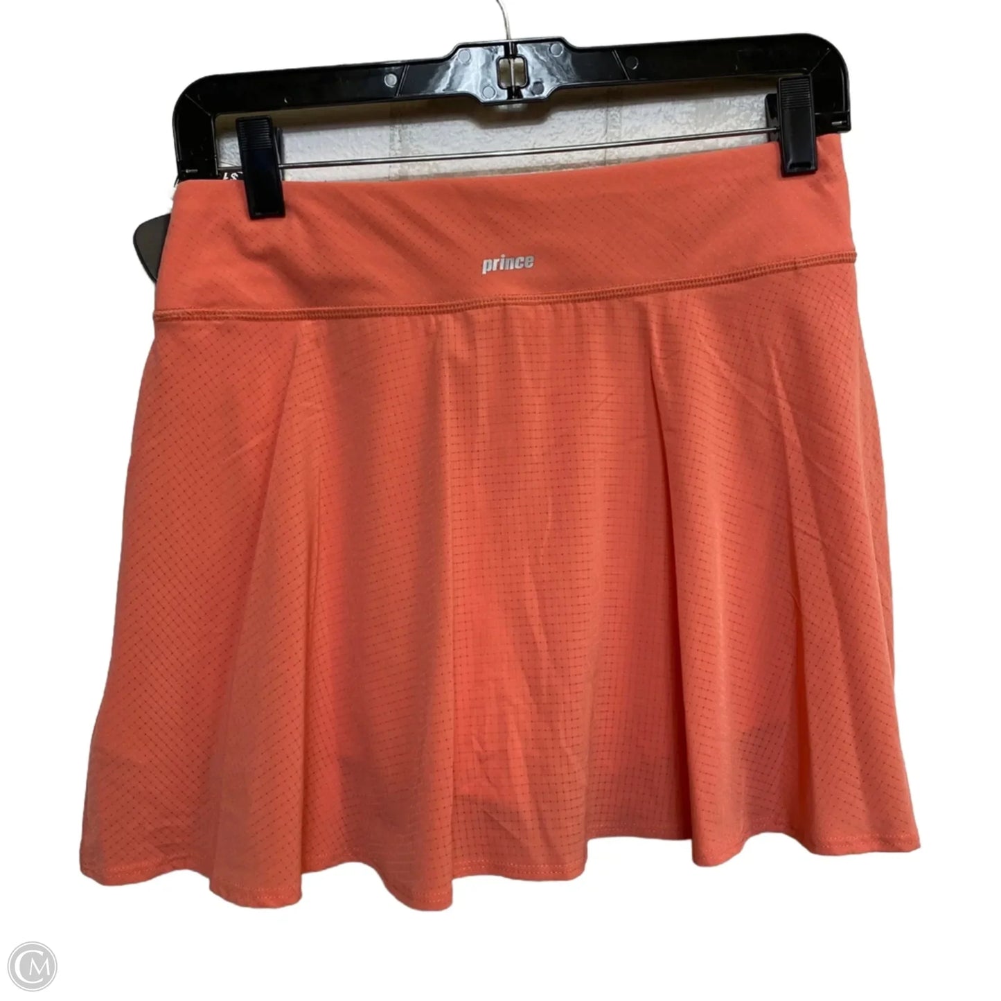 Athletic Skort By Prince In Orange, Size: S