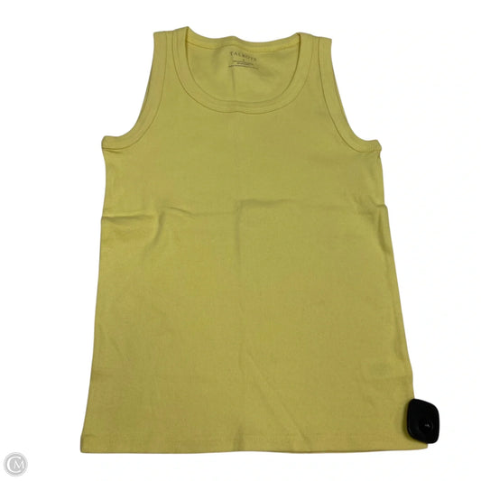 Top Sleeveless Basic By Talbots In Yellow, Size: S