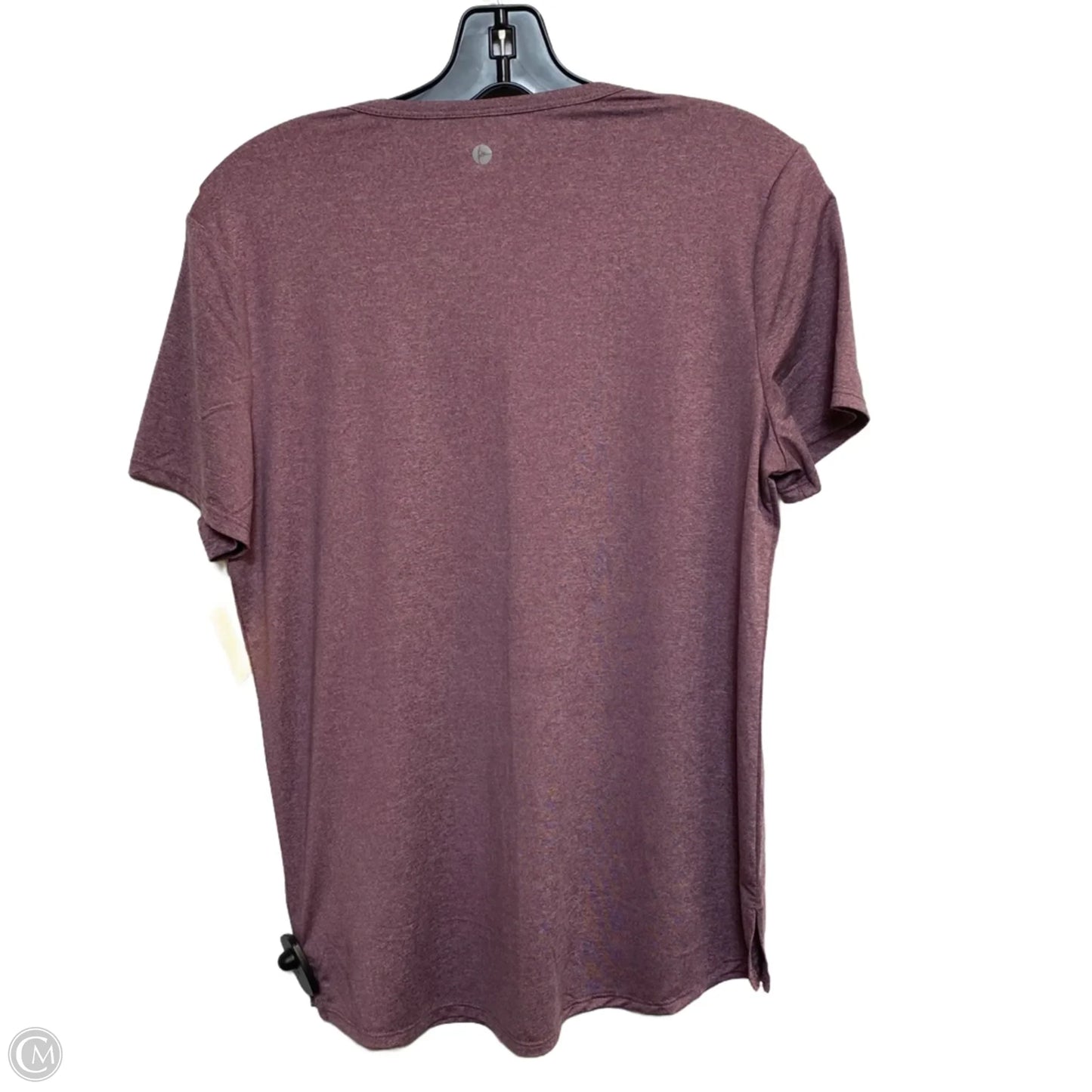 Athletic Top Short Sleeve By 90 Degrees By Reflex In Red, Size: M