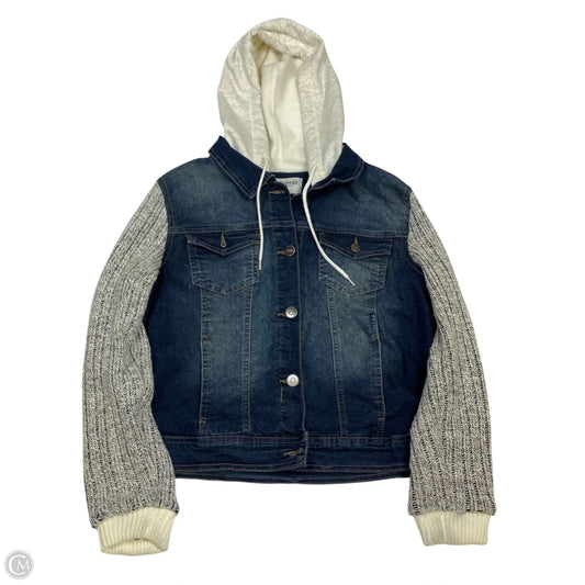 Jacket Denim By Wallflower In Blue Denim, Size: Xl