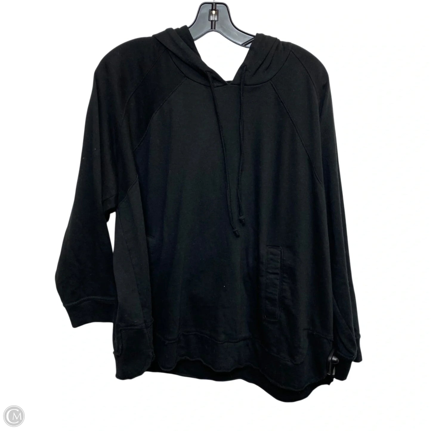Sweatshirt Hoodie By Wonderly In Black, Size: Xxl