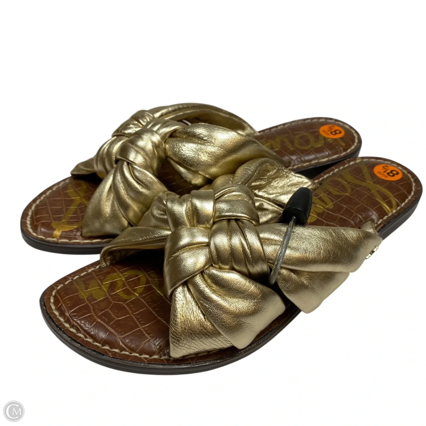 Sandals Flats By Sam Edelman In Gold, Size: 8.5