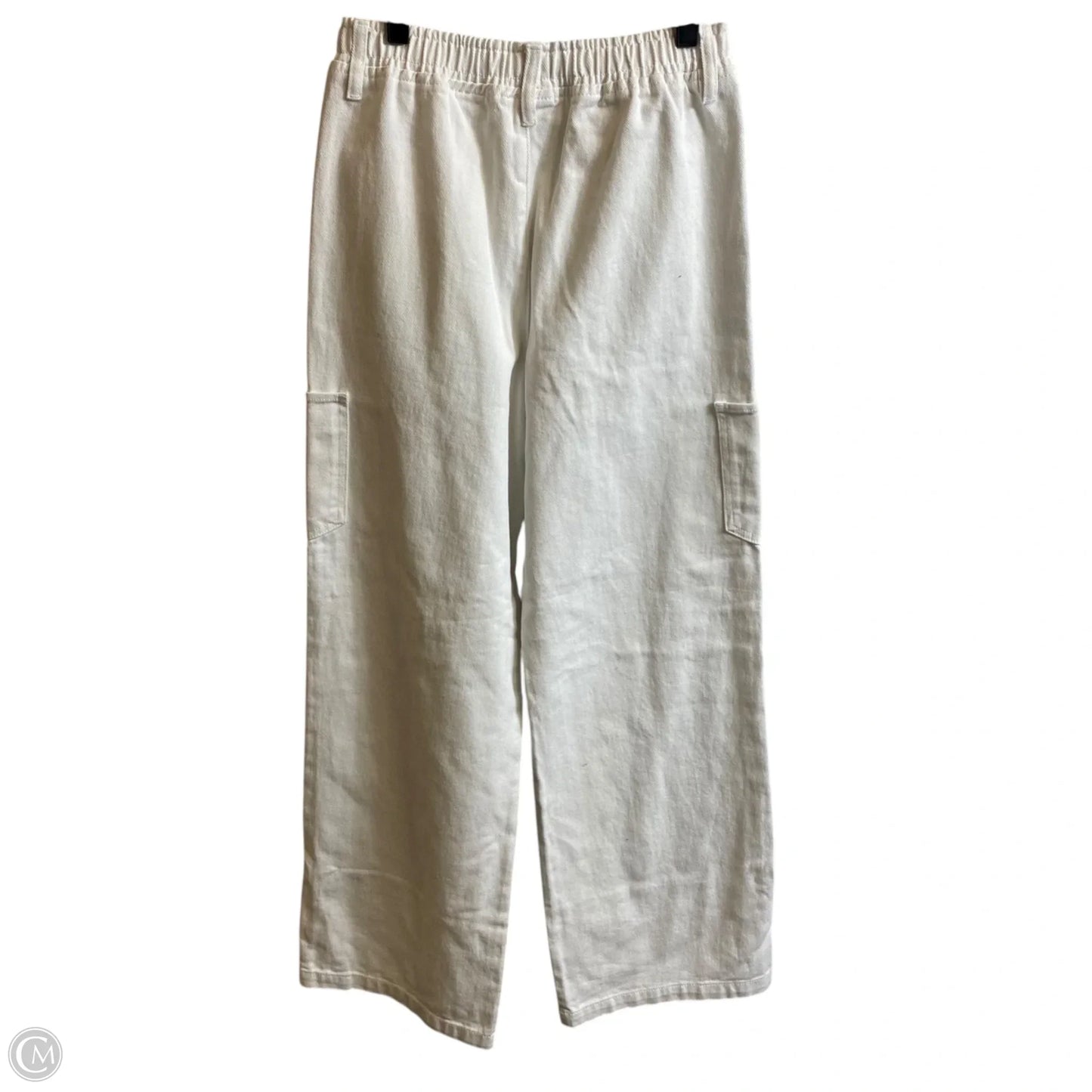 Jeans Wide Leg By Madden Nyc In White Denim, Size: Xs