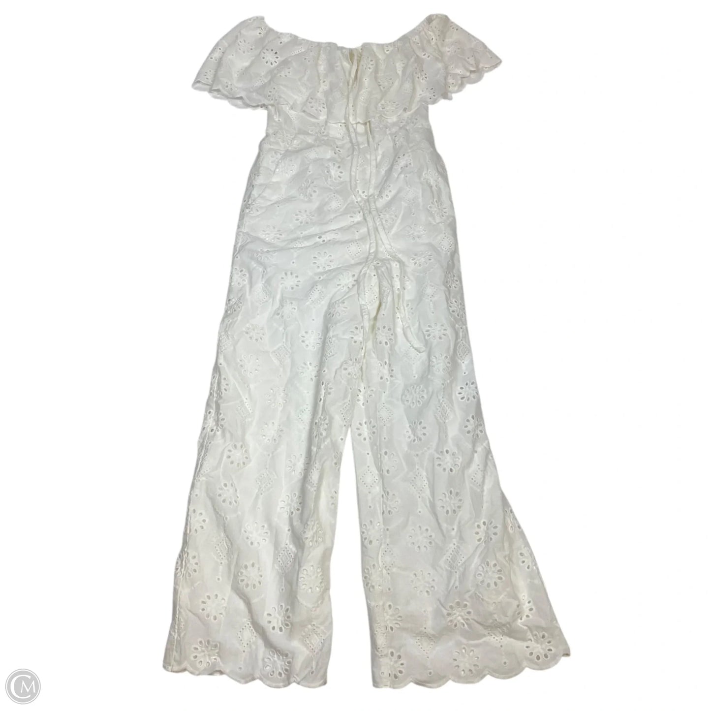 Jumpsuit By Maeve In White, Size: M