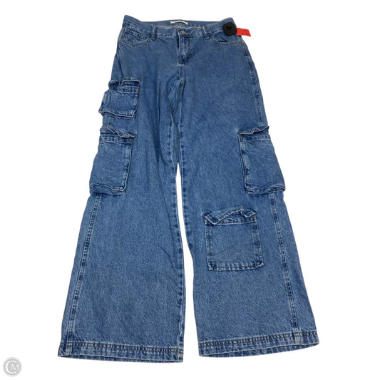 Jeans Wide Leg By Pacsun In Blue Denim, Size: 6