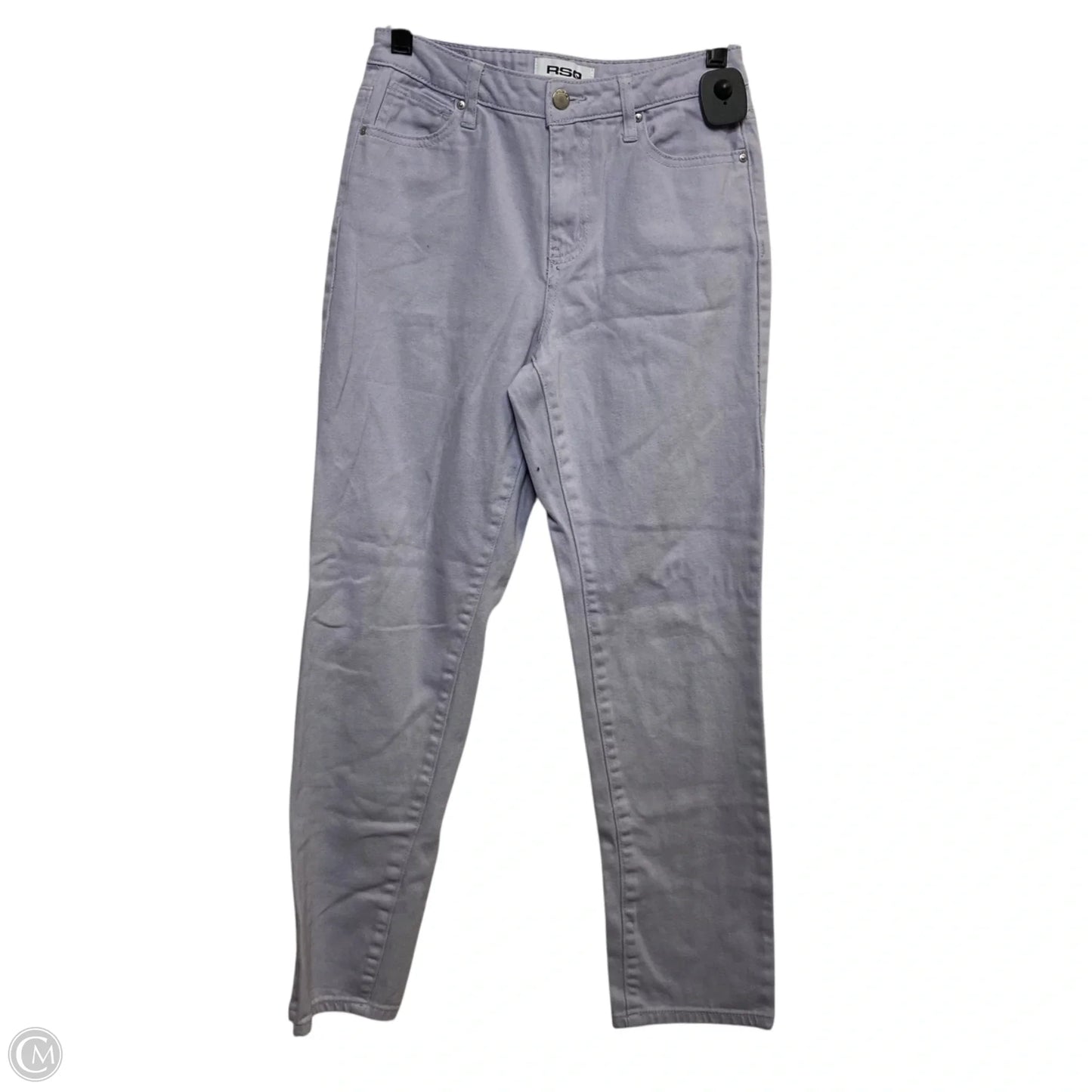 Jeans Straight By RSQ In Purple Denim, Size: 2