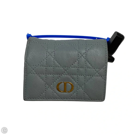 Wallet Luxury Designer By Dior, Size: Small