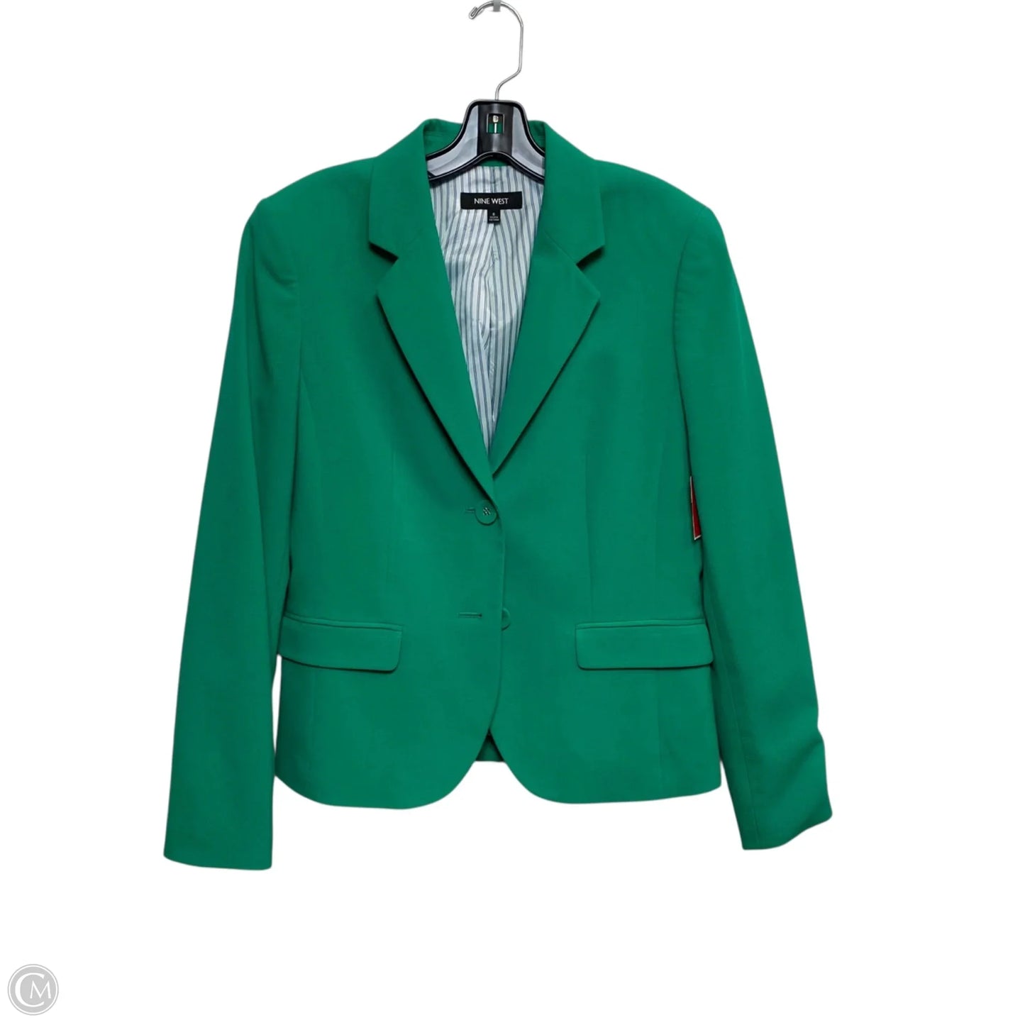 Blazer By Nine West Apparel In Green, Size: S