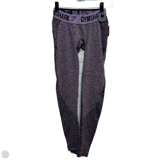 Athletic Leggings By Gym Shark In Purple, Size: Xs