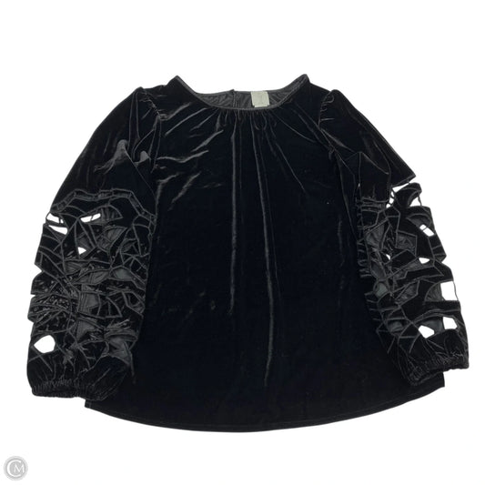 Top Long Sleeve By Joie In Black, Size: M