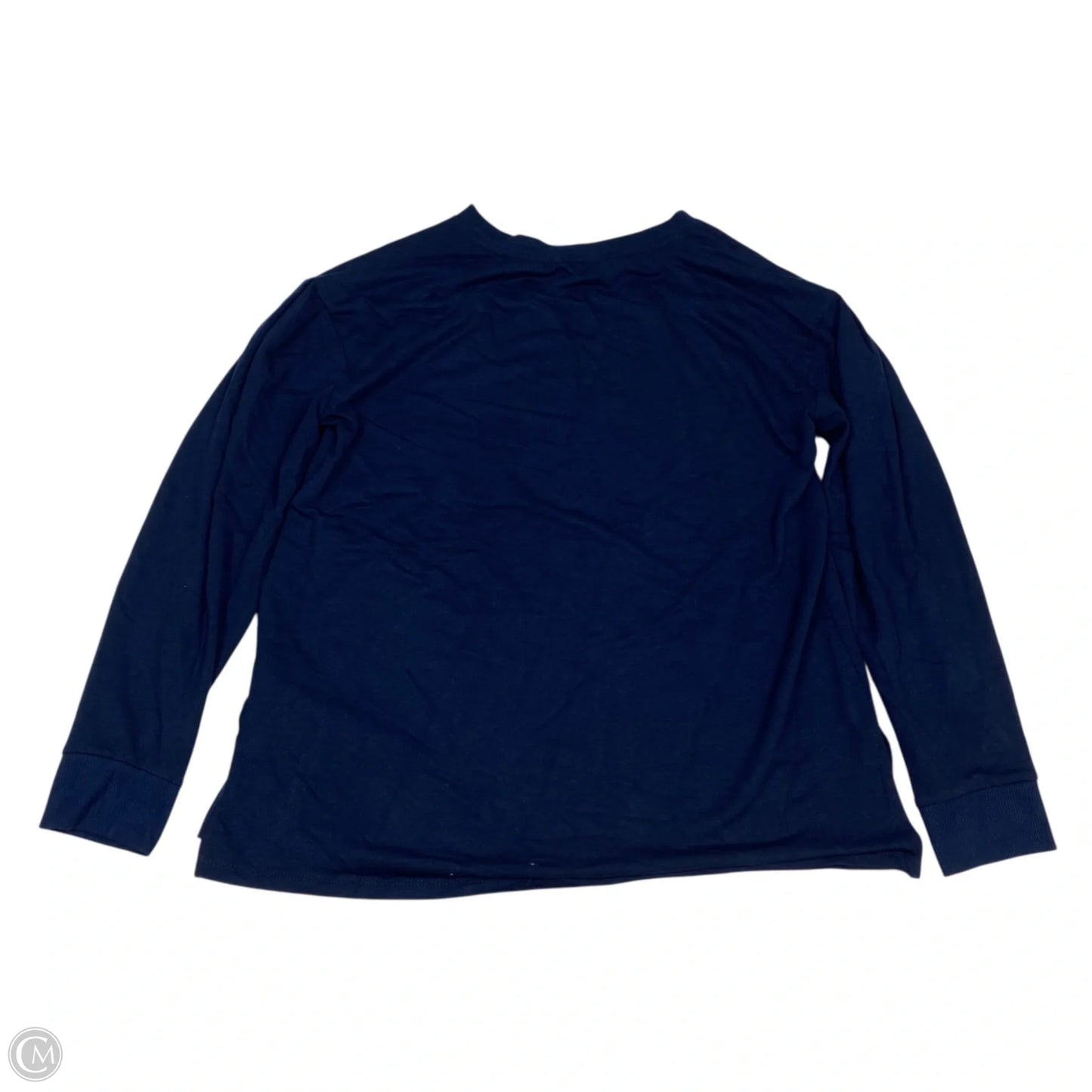 Top Long Sleeve By Crown And Ivy In Navy, Size: S