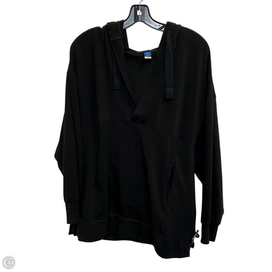 Athletic Sweatshirt Hoodie By Old Navy In Black, Size: M