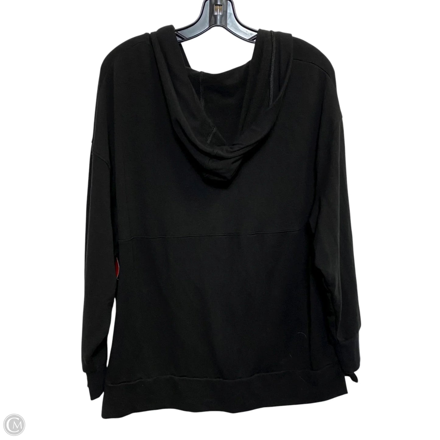 Athletic Sweatshirt Hoodie By Old Navy In Black, Size: M