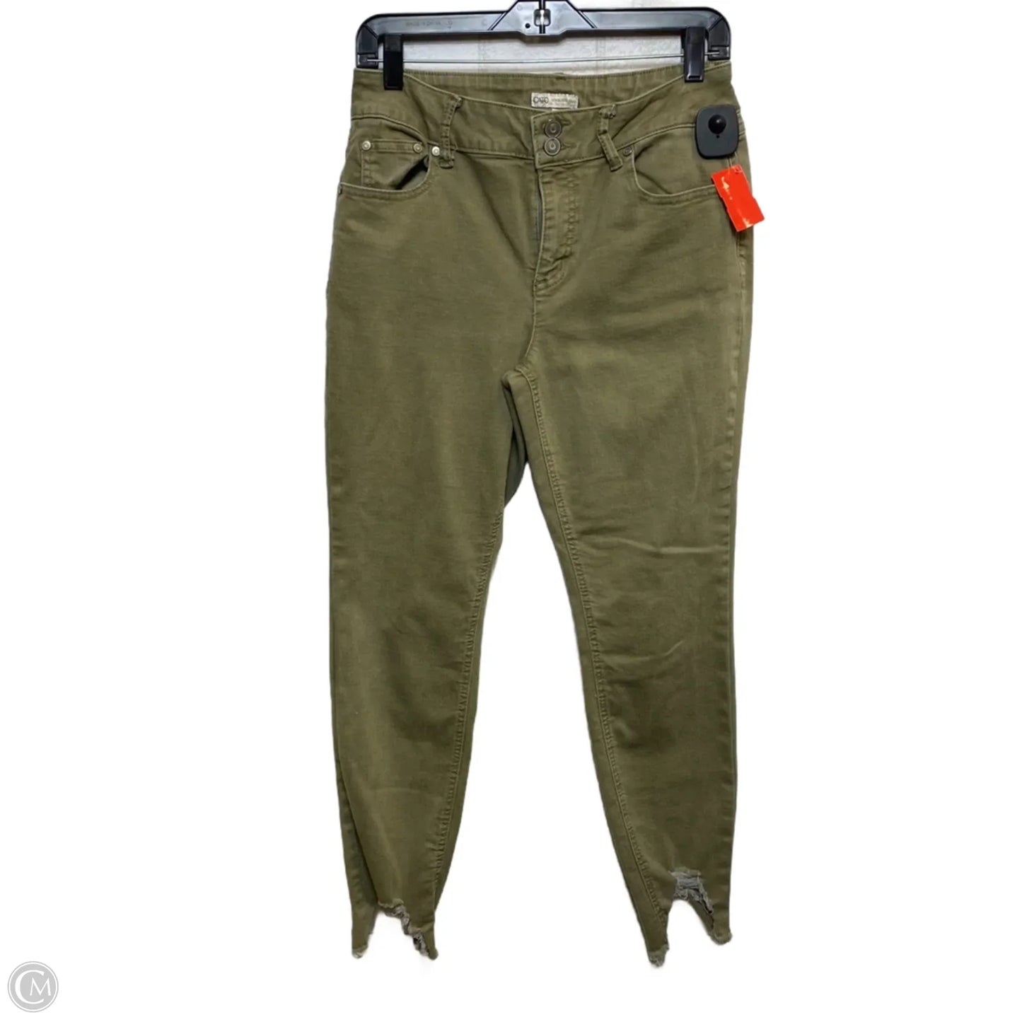 Jeans Skinny By Cato In Green Denim, Size: 8