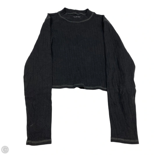 Top Long Sleeve By American Eagle In Grey, Size: Xl