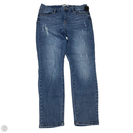 Jeans Skinny By Studio Blue In Blue Denim, Size: 12