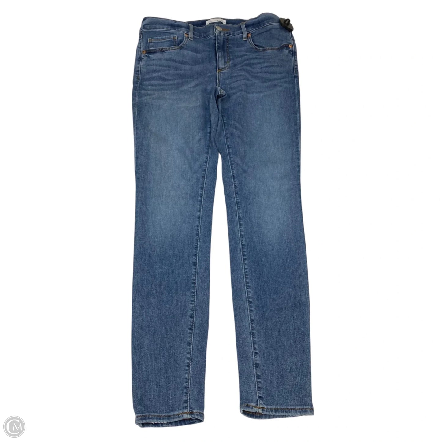 Jeans Skinny By Loft In Blue Denim, Size: 6
