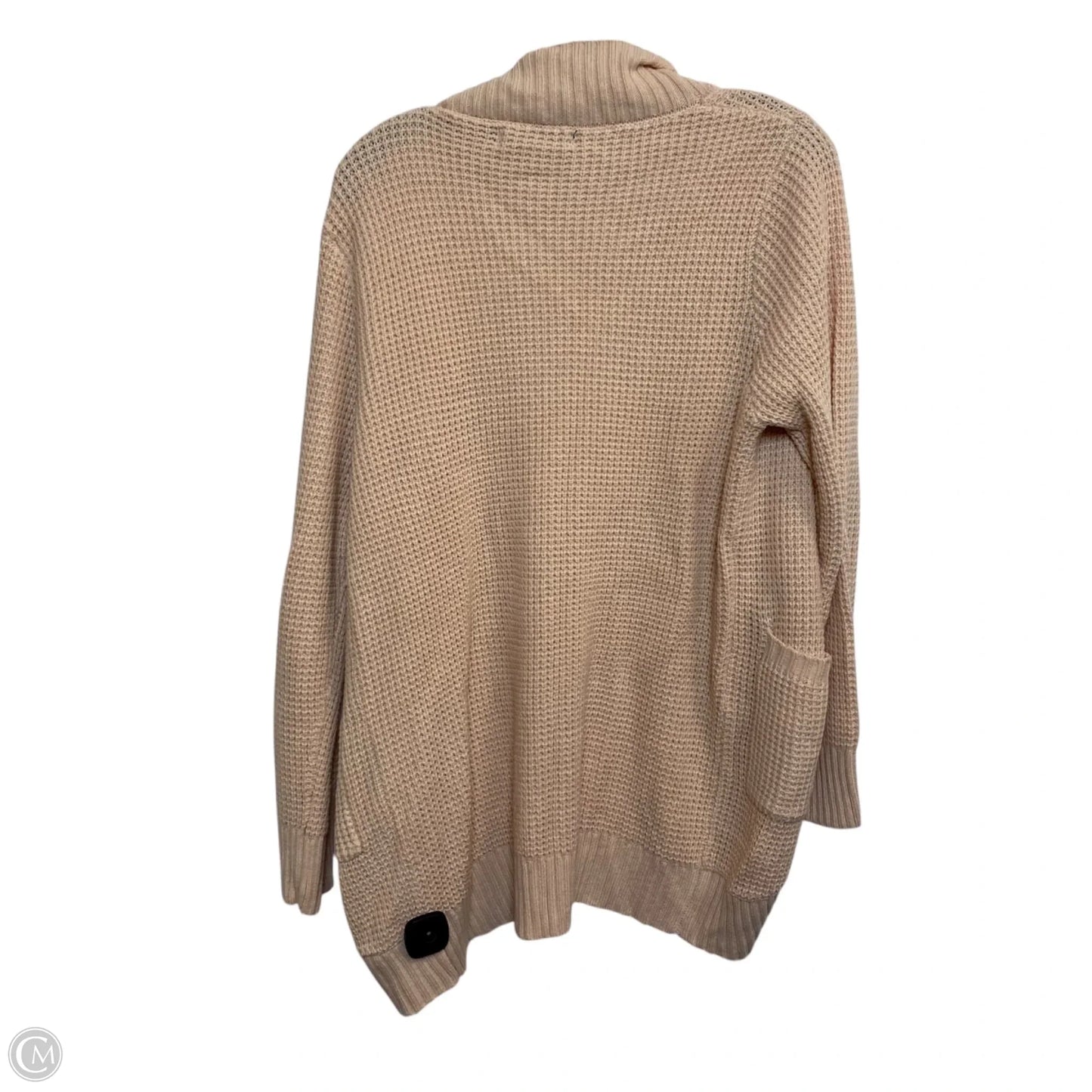 Sweater Cardigan By Zesica In Pink, Size: L