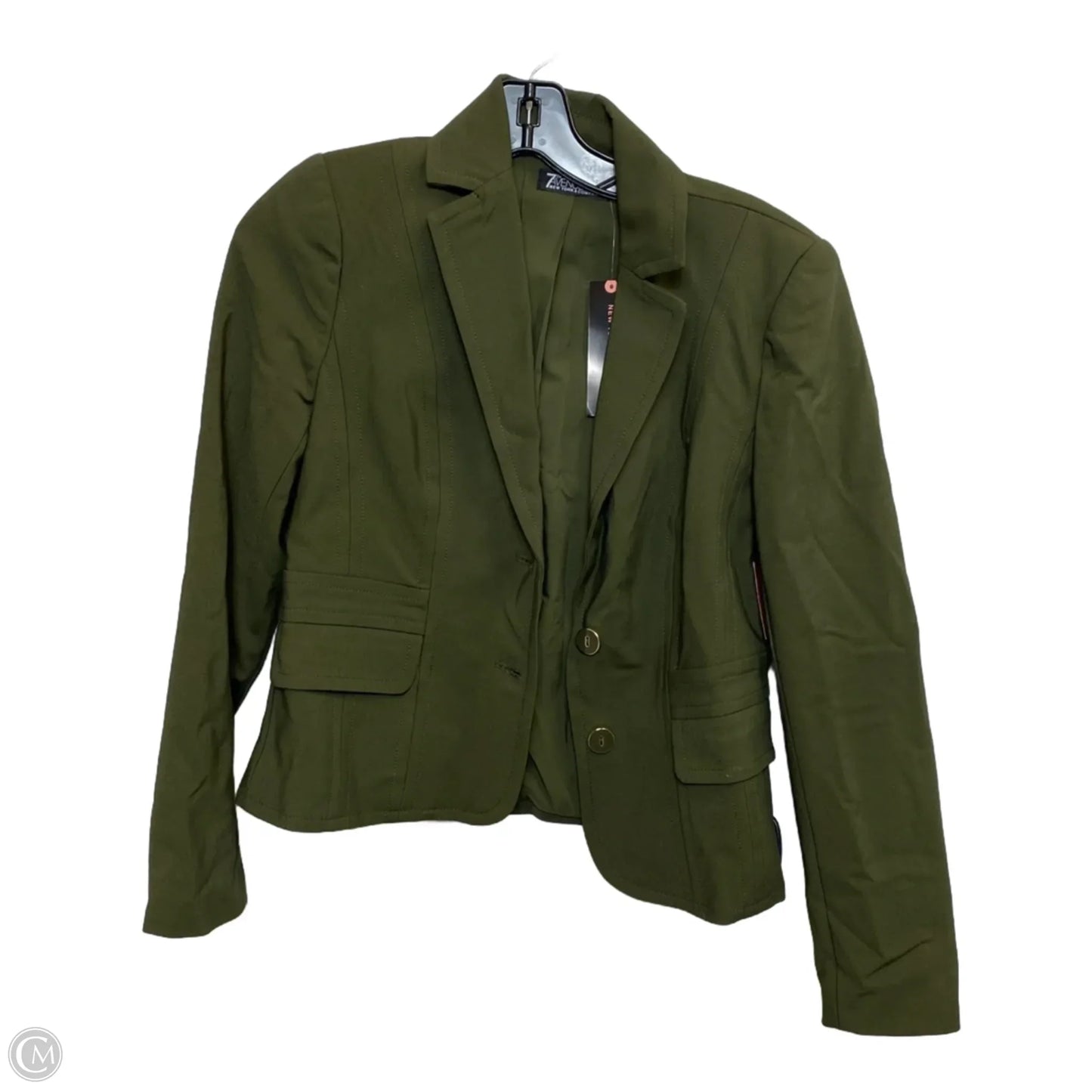 Blazer By New York And Co In Green, Size: Xs