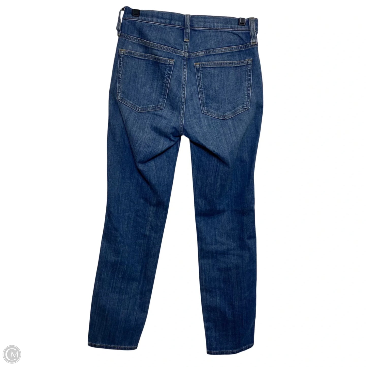Jeans Straight By J. Crew In Blue Denim, Size: 0