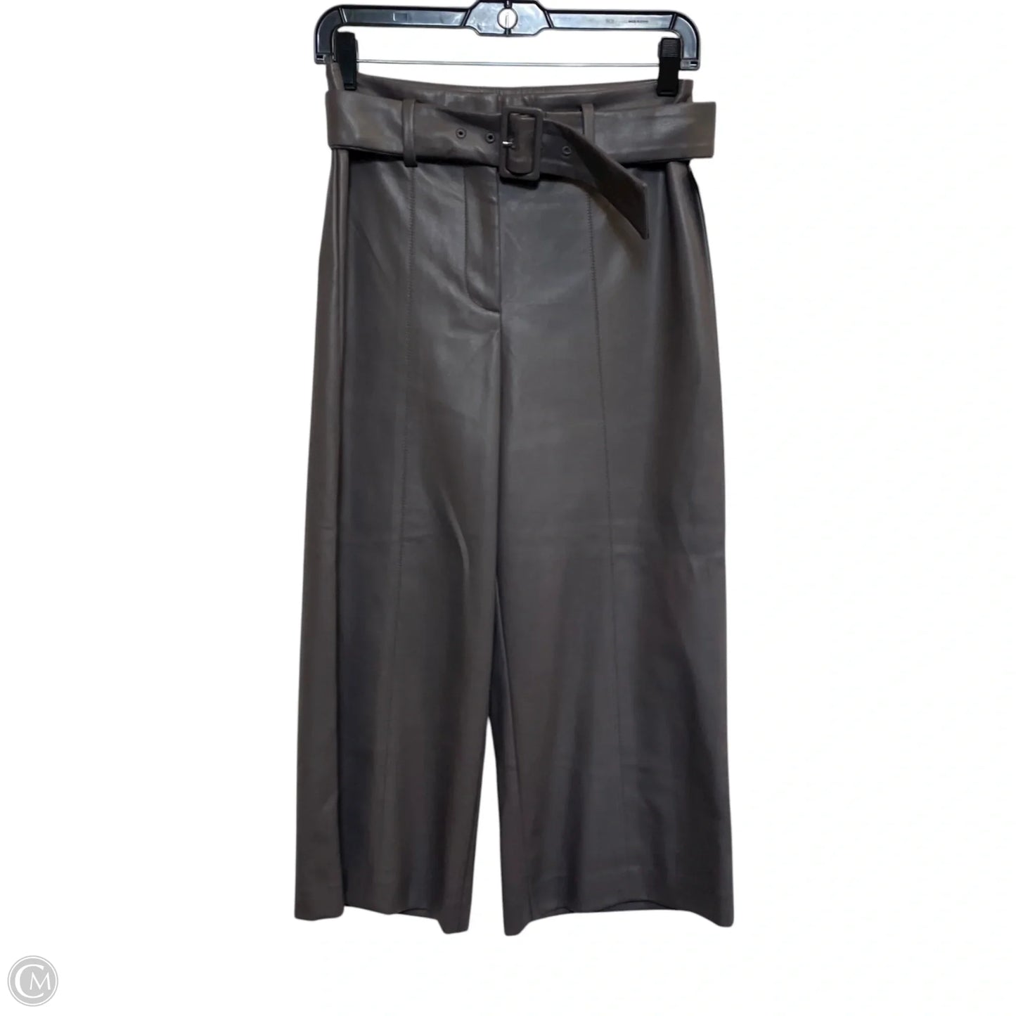 Pants Cropped By Ann Taylor In Grey, Size: 2p