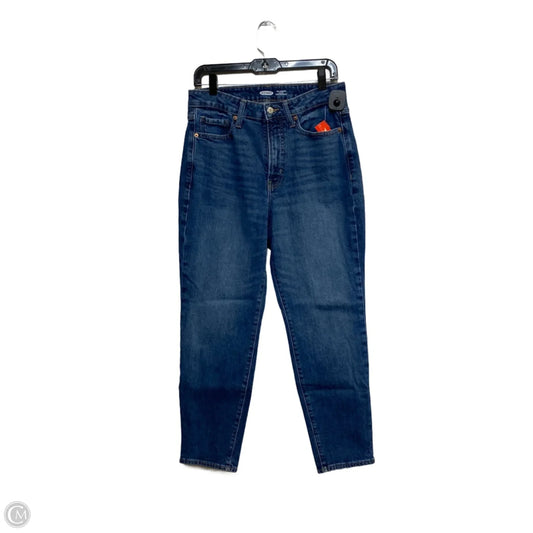 Jeans Straight By Old Navy In Blue Denim, Size: 8