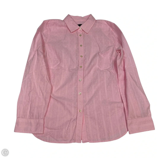 Top Long Sleeve By Talbots In Pink, Size: Sp