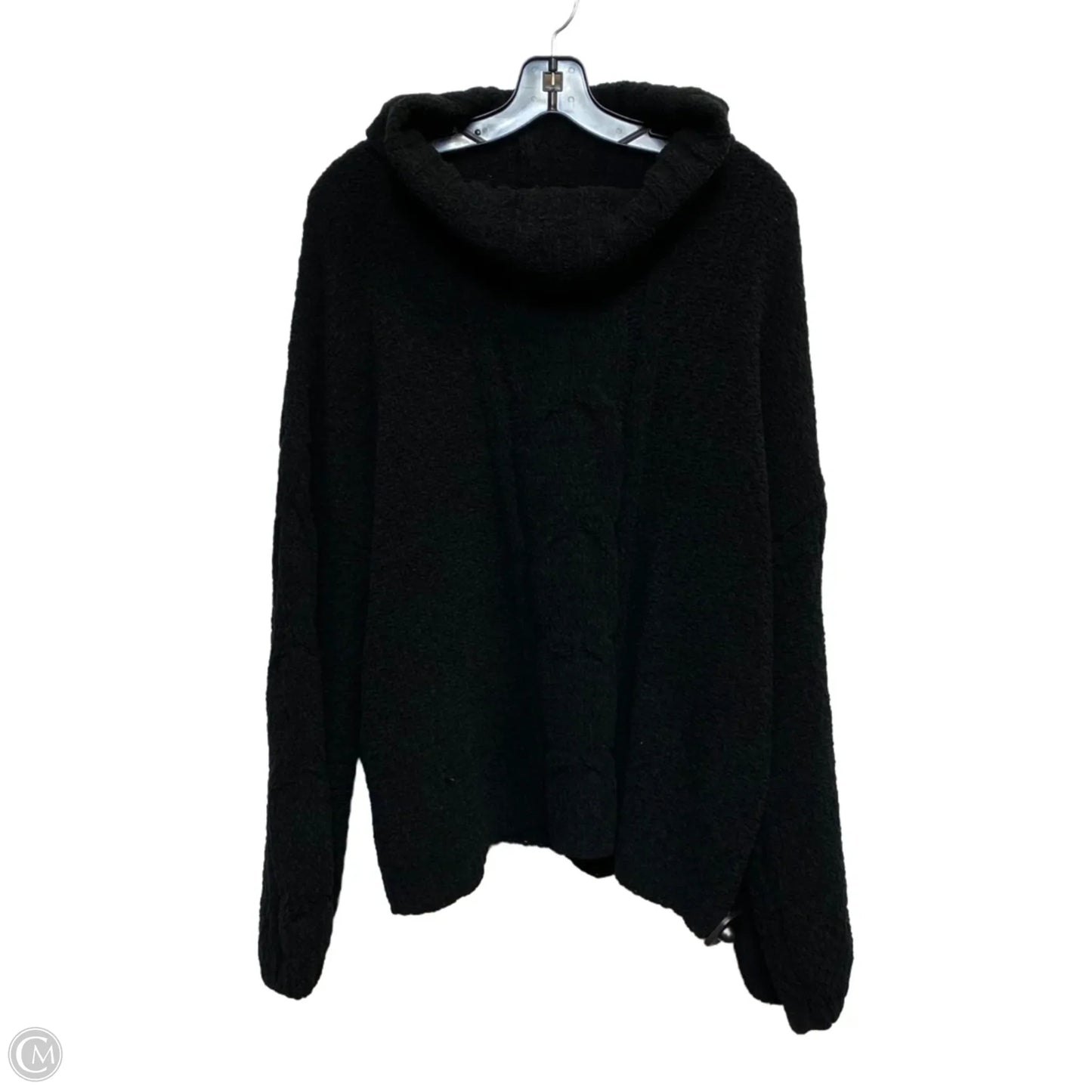 Sweater By Seven 7 In Black, Size: Xl