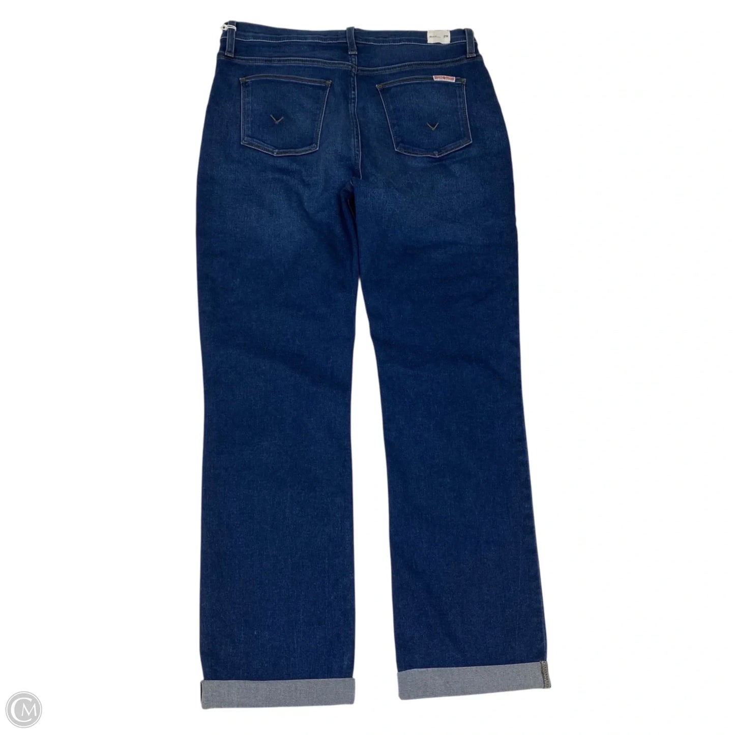 Jeans Designer By Hudson In Blue Denim, Size: 8