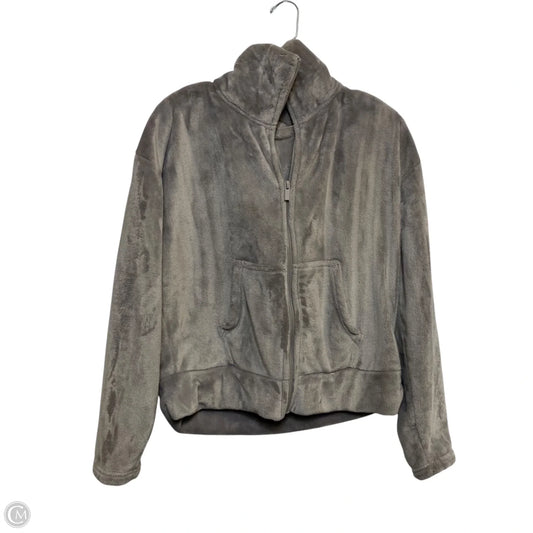 Athletic Jacket By Champion In Grey, Size: S