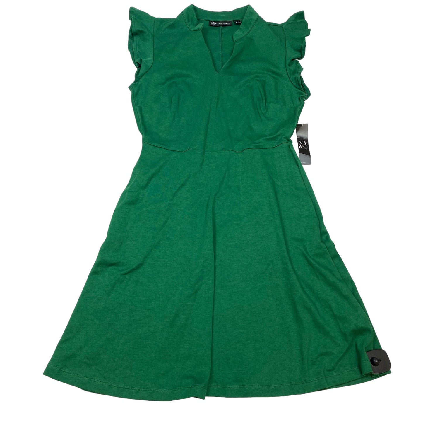 Green Dress Casual Short New York And Co, Size S