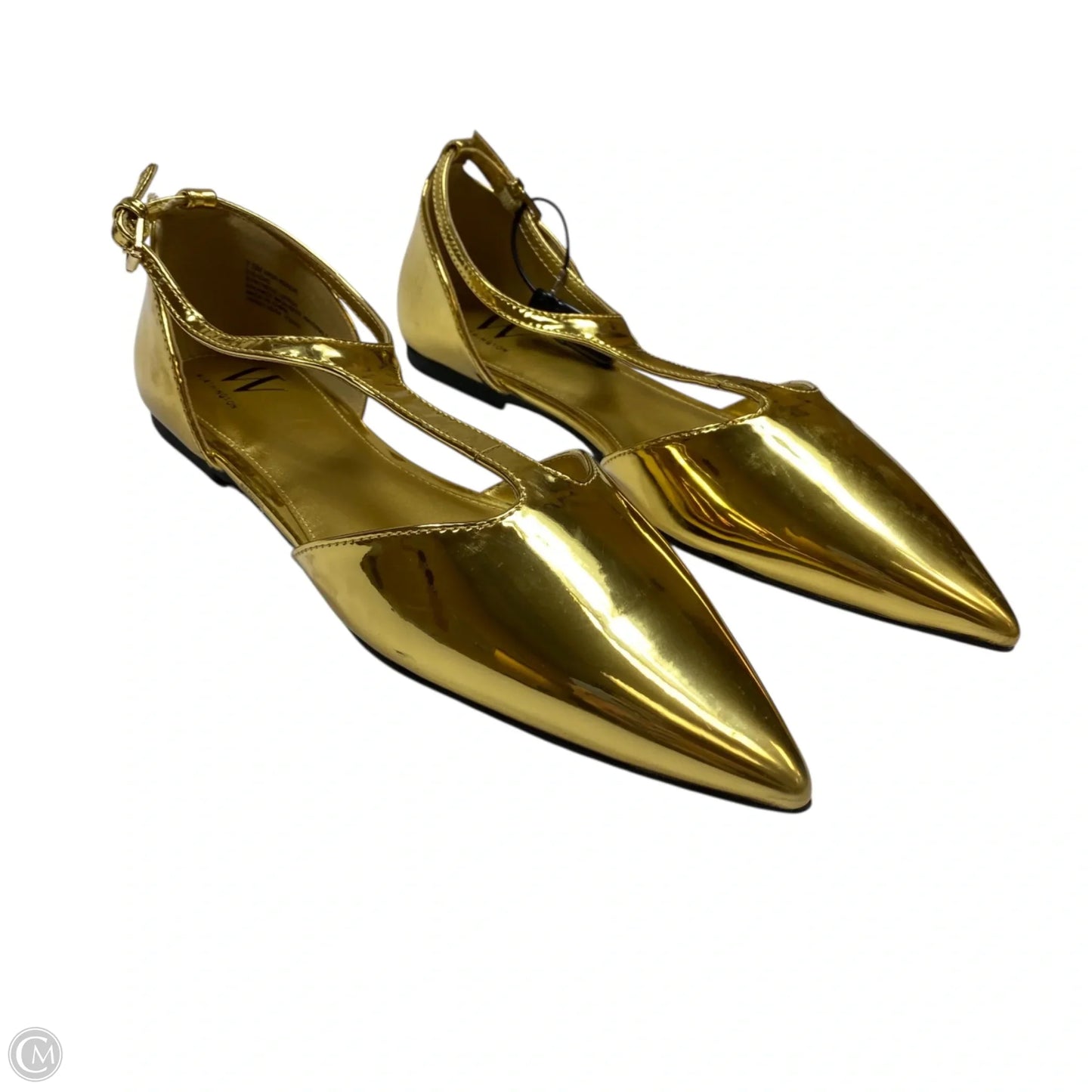 Shoes Flats By Worthington In Gold, Size: 7.5